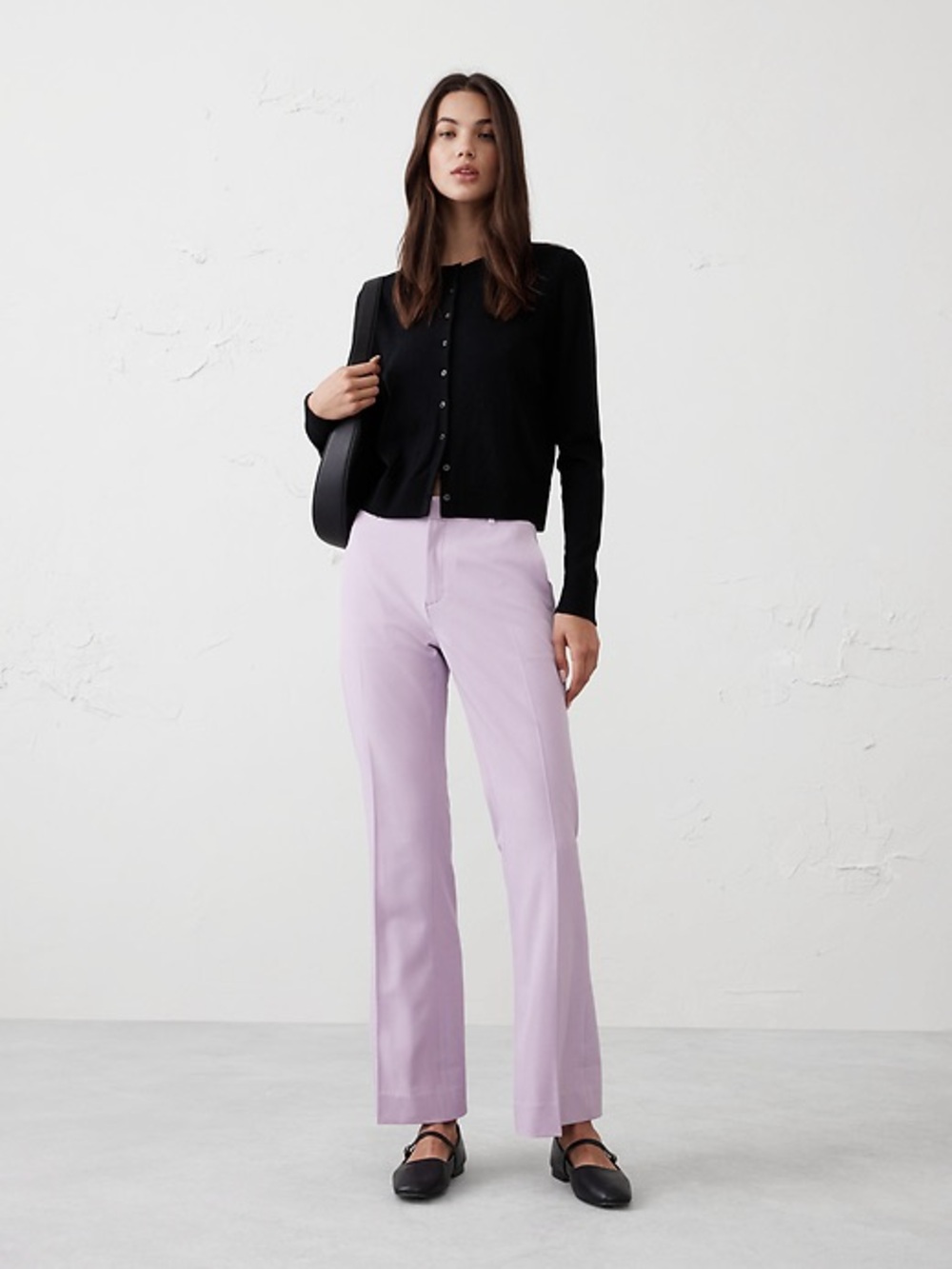 Banana Republic Women's Lilac Bootcut Pants